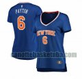 canotta Donna basket New York Knicks Blu Elfrid Payton 6 icon edition