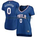 canotta Donna basket Philadelphia 76ers Blu Josh Richardson 0 icon edition