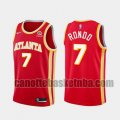 canotta Uomo basket Atlanta Hawks Rosso Rajon Rondo 7 2020-21 Icon-edition