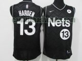 canotta Uomo basket Brooklyn Nets Nero James Harden 13 Edizione guadagnata