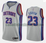 canotta Uomo basket Detroit Pistons Grigio Blake Griffin 23 2020-21 Statement Edition Swingman