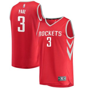 canotta Uomo basket Houston Rockets Rosso Chris Paul 3 Icon Edition