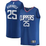 canotta Uomo basket Los Angeles Clippers Blu Mfiondu Kabengele 25 Icon Edition