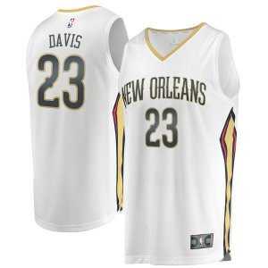 canotta Uomo basket New Orleans Pelicans Bianco Anthony Davis 23 Association Edition