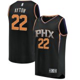 canotta Uomo basket Phoenix Suns Nero Deandre Ayton 22 Dichiarazione Edition