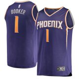 canotta Uomo basket Phoenix Suns Porpora Devin Booker 1 Icon Edition