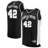 canotta Uomo basket San Antonio Spurs Nero Davis Bertans 42 Icon Edition