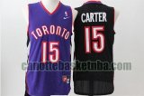 canotta Uomo basket Toronto Raptors Morado-Nero Vince Carter 15 Pallacanestro