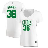 maglie basket donne boston celtics Marcus Smart 36 bianca