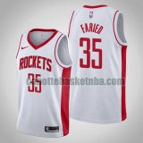 Maglia Uomo basket Houston Rockets bianca Kenneth Faried 35 Dichiarazione stagione 2020-21