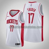 Maglia Uomo basket Houston Rockets bianca P.J. Tucker 17 Dichiarazione stagione 2020-21