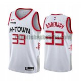 Maglia Uomo basket Houston Rockets bianca Ryan Anderson 33 Dichiarazione stagione 2020-21