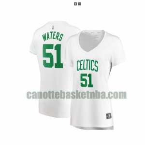 canotta Donna basket Boston Celtics Bianco Tremont Waters 51 association edition