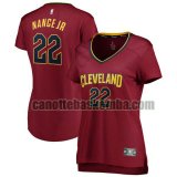 canotta Donna basket Cleveland Cavaliers Rosso Larry Nance Jr. 22 icon edition