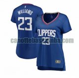canotta Donna basket Los Angeles Clippers Blu Lou Williams 23 icon edition