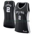 canotta Donna basket San Antonio Spurs Nero Kawhi Leonard 2 Nike icon edition