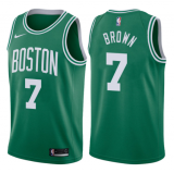 canotta NBA jaylen brown 7 2017-18 boston celtics verde