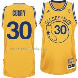 canotta Stephen Curry 30 Retro Golden State Warriors giallo