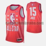 canotta Uomo basket All Star Rosso Jokic 15 2022