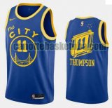 canotta Uomo basket Golden State Warriors blu Klay Thompson 11 2020-21 Hardwood Classics