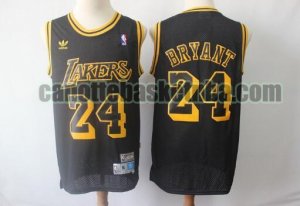 canotta Uomo basket Los Angeles Lakers Nero Kobe Bryant 24 Pallacanestro