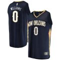 canotta Uomo basket New Orleans Pelicans Marina Troy Williams 0 Icon Edition