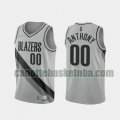 canotta Uomo basket Portland Trail Blazers Grigio Carmelo Anthony 0 2020-21 Earned Edition