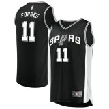 canotta Uomo basket San Antonio Spurs Nero Bryn Forbes 11 Icon Edition