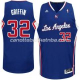 canotta blake griffin #32 los angeles clippers revolution 30 blu