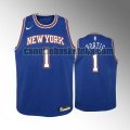 Maglia Bambino basket New York Knicks Blu Bobby Portis 1 Dichiarazione stagione 2020-21