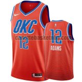 Maglia Uomo basket Oklahoma City Thunder Arancione Steven Adams 12 Dichiarazione stagione 2020-21