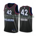 Maglia Uomo basket Philadelphia 76ers Nero Philadelphia 42 2020-21 City Edition