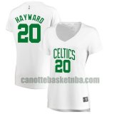 canotta Donna basket Boston Celtics Bianco Gordon Hayward 20 association edition