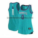 canotta Donna basket Charlotte Hornets Verde Bluado Miles Bridges 0 icon edition