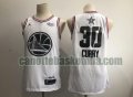 canotta Uomo basket All Star Bianco Warriors Stephen Curry 30 Swingman 2019