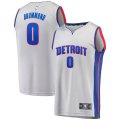 canotta Uomo basket Detroit Pistons Grigio Andre Drummond 0 Dichiarazione Edition