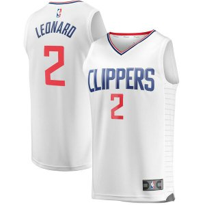 canotta Uomo basket Los Angeles Clippers Bianco Kawhi Leonard 2 Association Edition