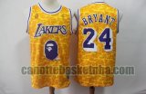 canotta Uomo basket Los Angeles Lakers Giallo Bryant Yellow 24 2019 Pallacanestro