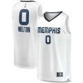 canotta Uomo basket Memphis Grizzlies Bianco De'Anthony Melton 0 Association Edition