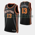 canotta Uomo basket New York Knicks Nero evan fournier 13 2022 City Edition 75th Anniversary Edition