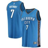 canotta Uomo basket Oklahoma City Thunder Blu Carmelo Anthony 7 Icon Edition
