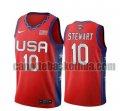 canotta Uomo basket USA 2020 Rosso Breanna Stewart 10 USA Olimpicos 2020