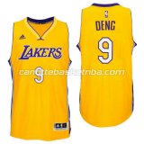 canotta luol deng 9 los angeles lakers 2016 giallo