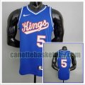canotta poco prezzo Uomo basket Sacramento Kings Blu Kings Fox 5 NBA