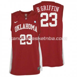 canotte ncaa oklahoma sooners blake griffin #23 rosso