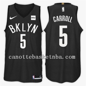 maglia NBA brooklyn nets 2018 demarre carroll 5 nero