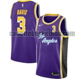 Maglia Uomo basket Los Angeles Lakers Porpora Anthony Davis 3 2020-21 City Edition