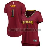 canotta Donna basket Cleveland Cavaliers Rosso Rodney Hood 1 icon edition