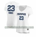 canotta Donna basket Memphis Grizzlies Bianco Marko Guduric 23 association edition