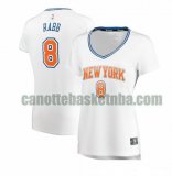 canotta Donna basket New York Knicks Bianco Ivan Rabb 8 association edition